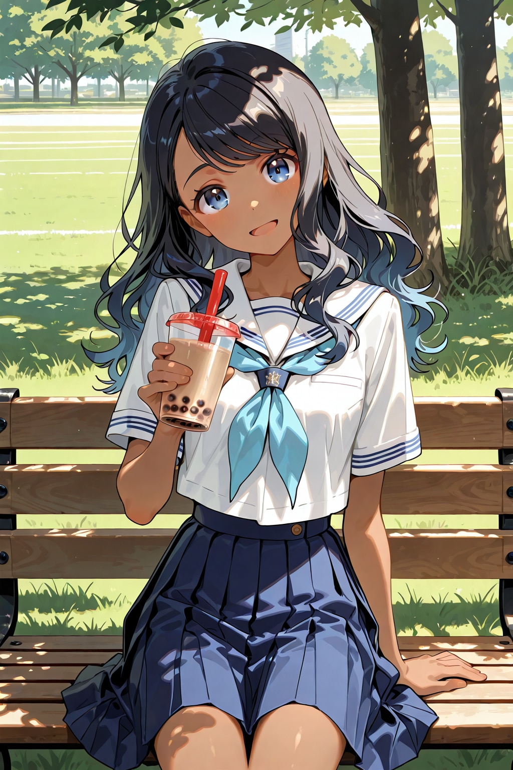 ハーレム学園３０　マヒちゃん | の人気AIイラスト・グラビア