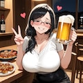 週末はバーカウンターで 2枚目