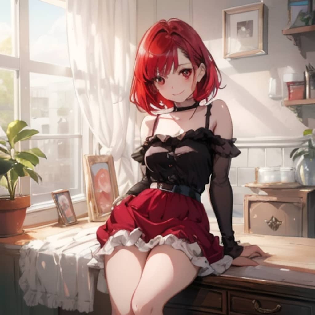 topazでphoenixさんを生成してみました。