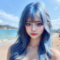 水着がはち切れそうな大きさの美女 2枚目