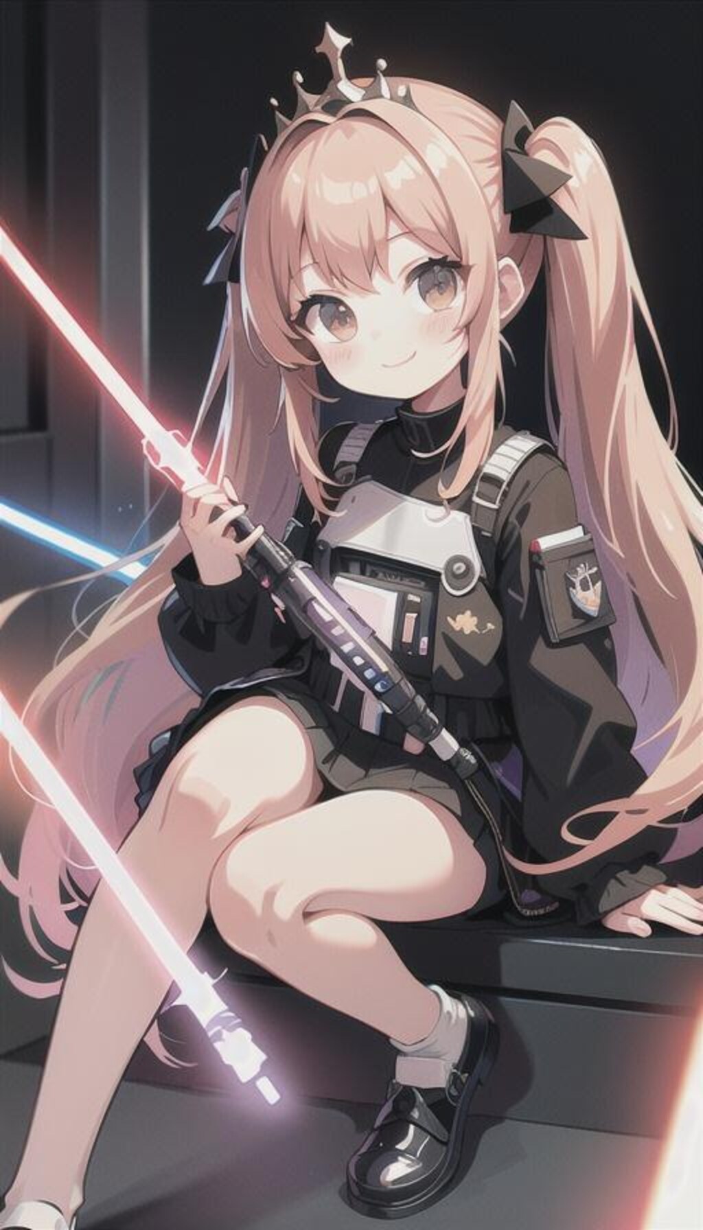 厳選落ち供養:虹さいばぁ(?)×謎背景