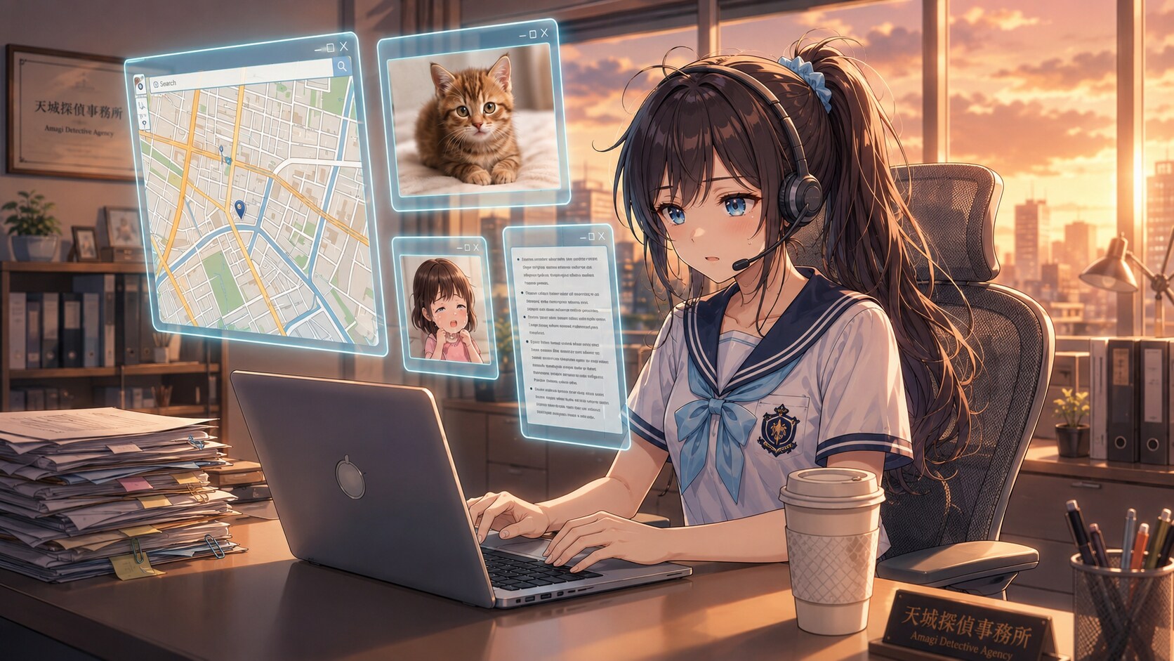 探偵は実は地味
