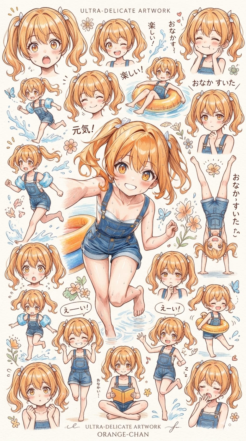 炭酸少女〜オレンジソーダ〜、5/14オレンジデーなので詰め合わせ