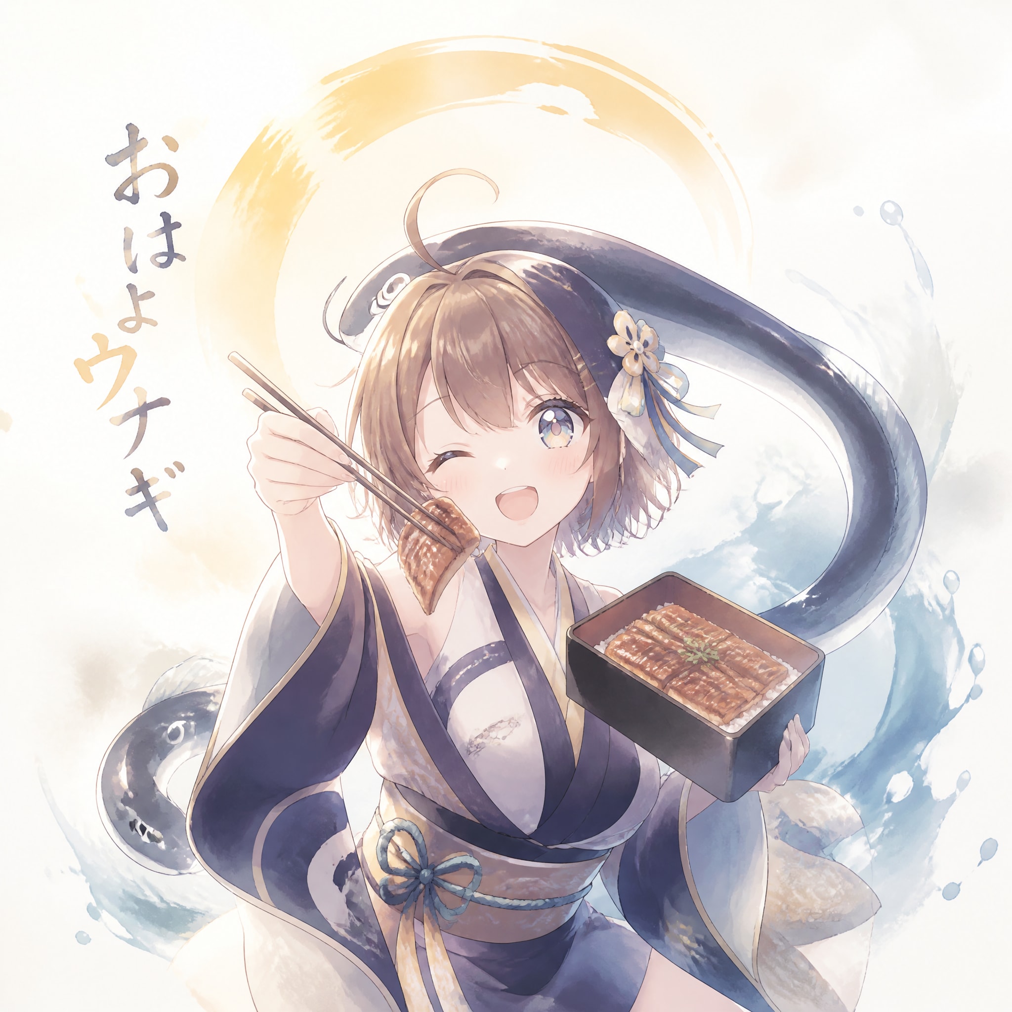 おはよウナギ（８）3時のアイドル　GPTimages2.0 | の人気AIイラスト・グラビア
