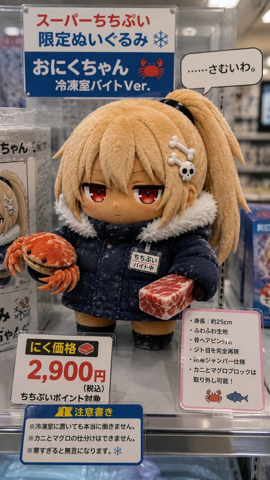 スーパーちちぷい・ぬいぐるみコーナー🍖