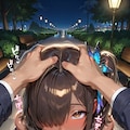 公園でナガと2 4枚目