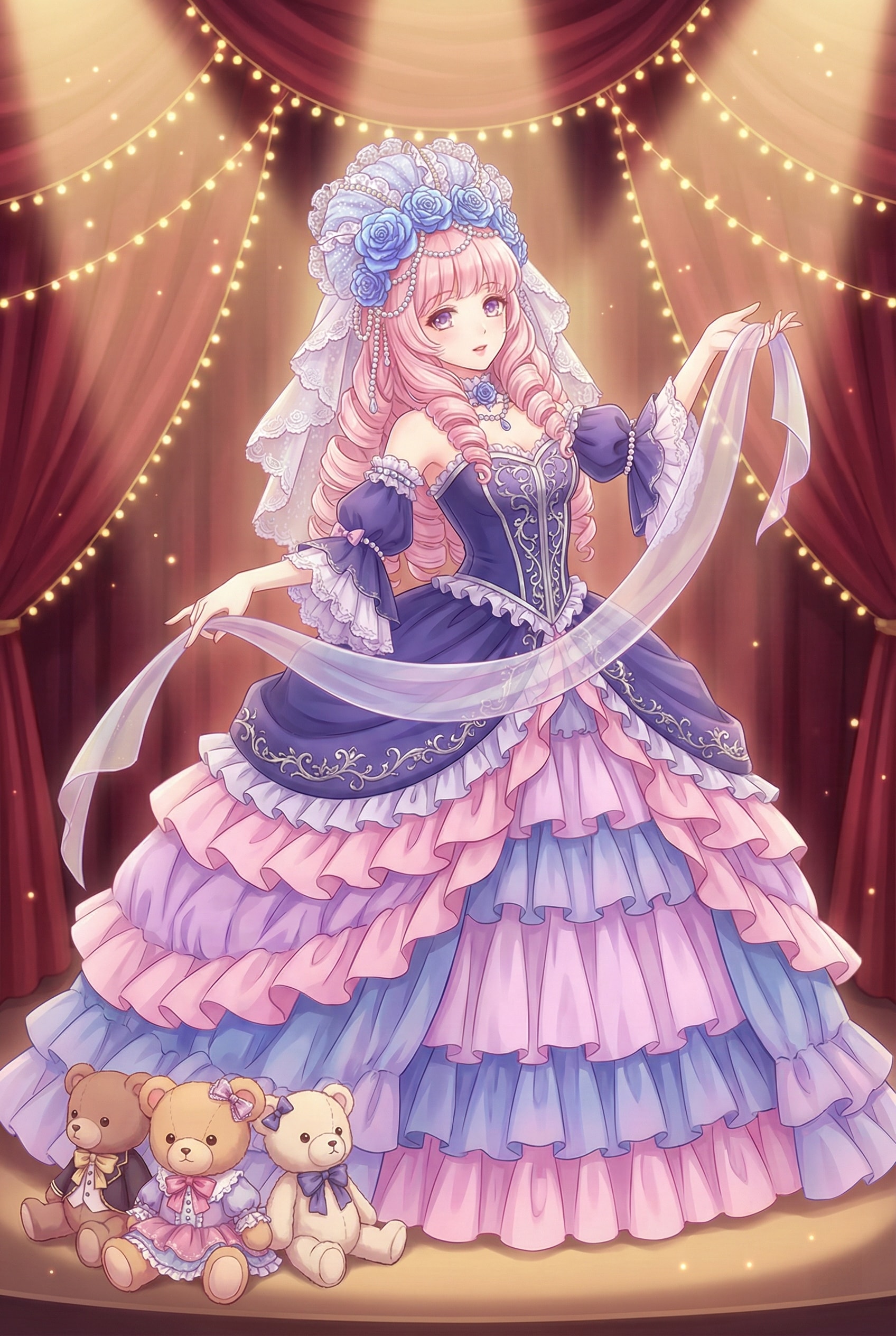 舞台に | の人気AIイラスト・グラビア