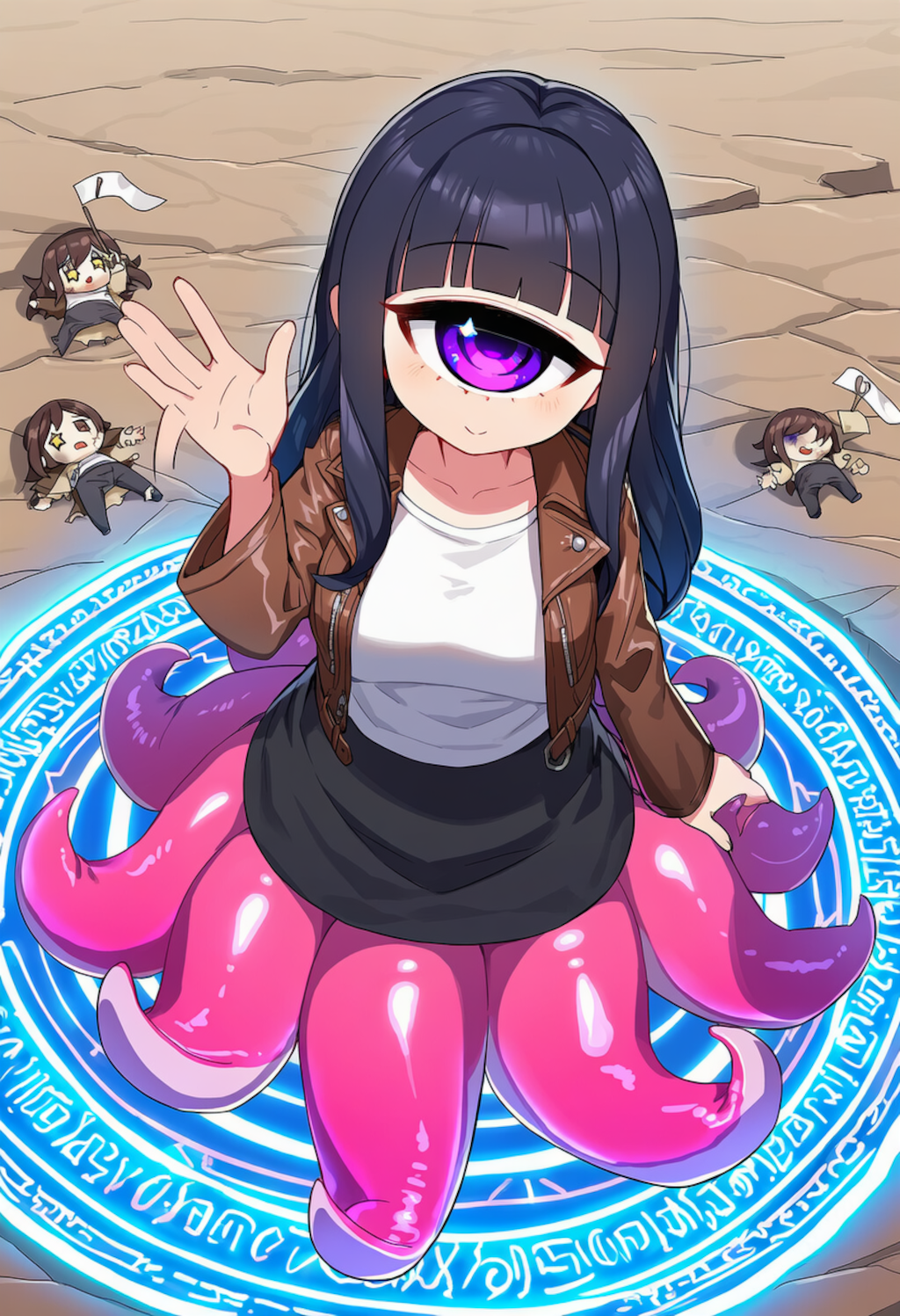 単眼スキュラ,異世界へ召喚される