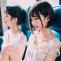 今日の隣席の女性 2枚目