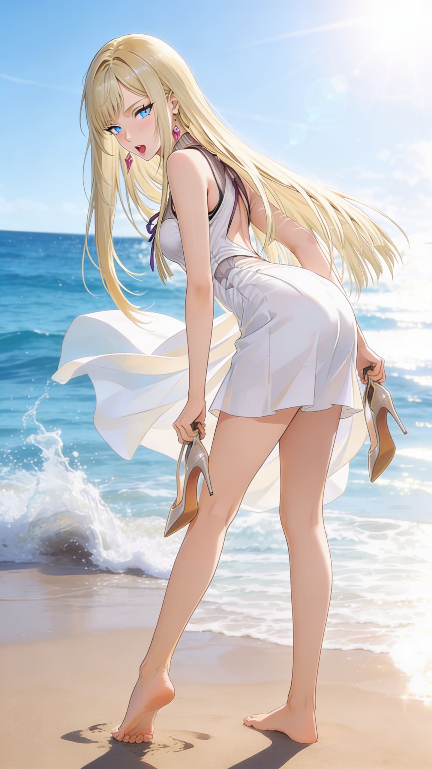 Gigi ,Sun shine seashore | の人気AIイラスト・グラビア