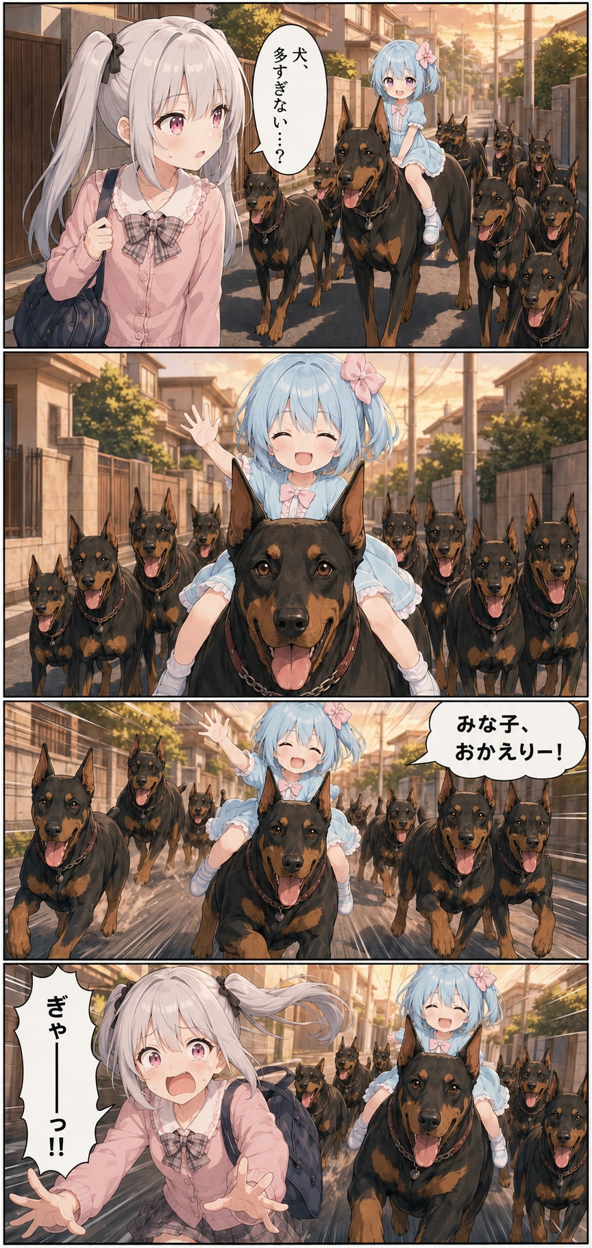 みな子おむかえ隊！🐕💨