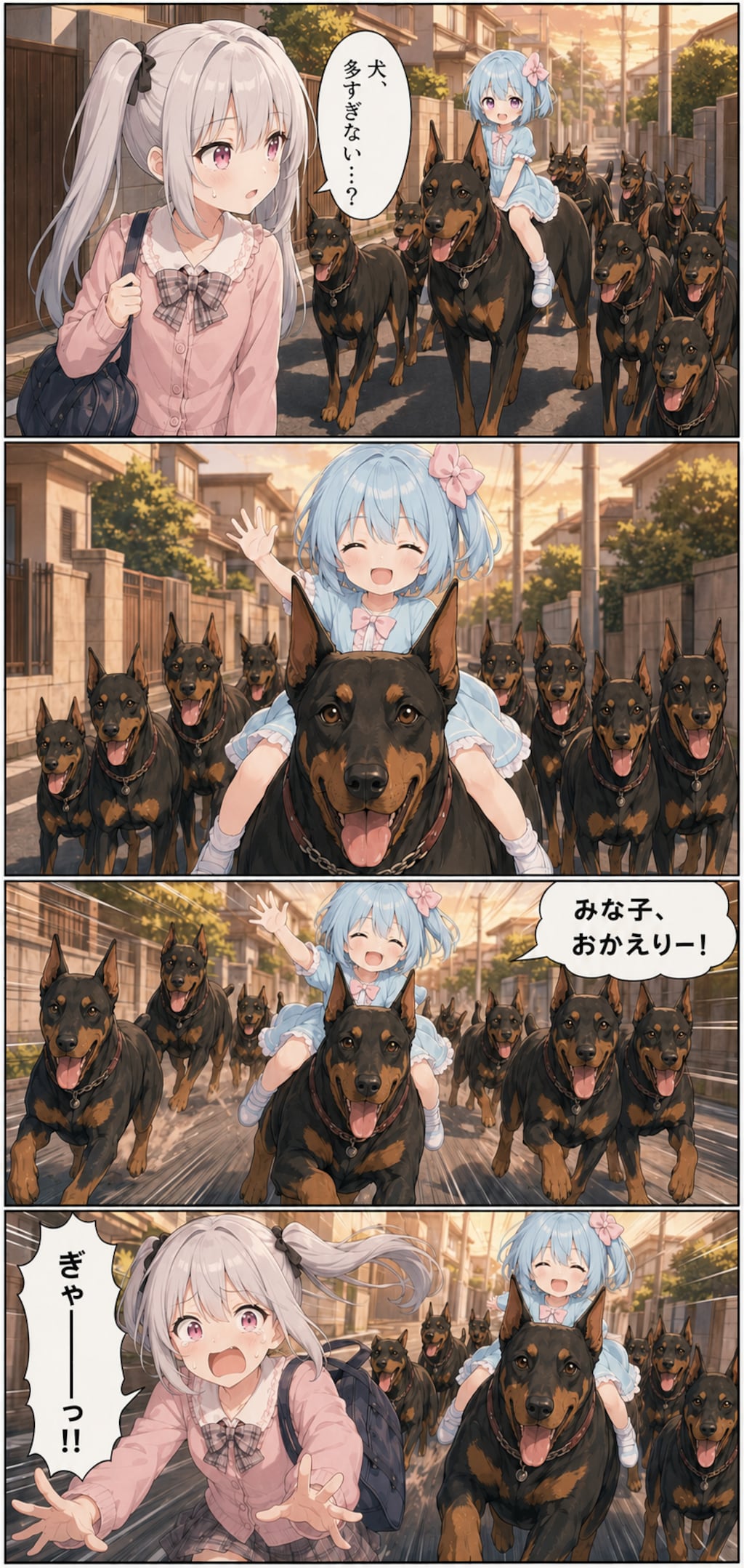 みな子おむかえ隊！🐕💨