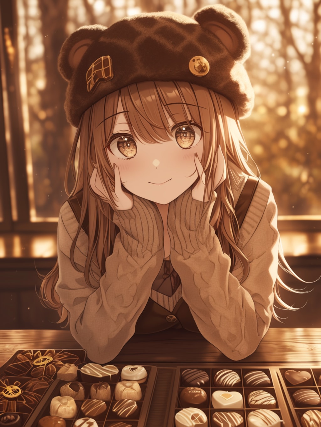 チョコレート✖︎くま娘②🐾