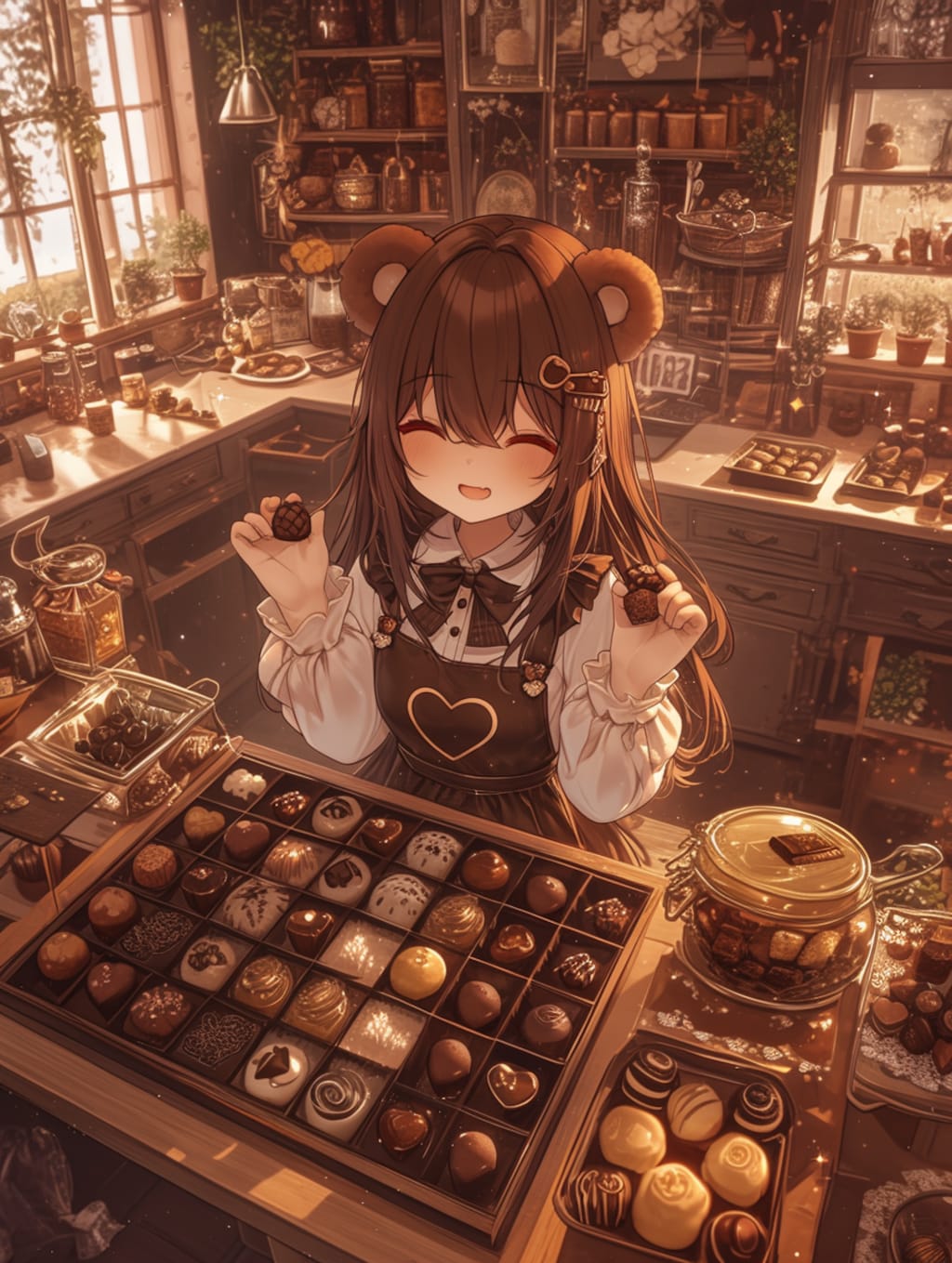 チョコレート✖︎くま娘②🐾