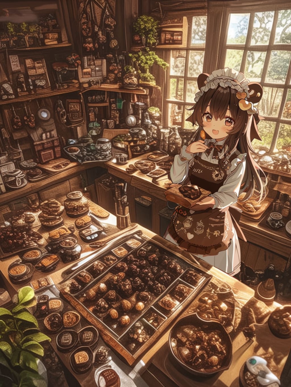 チョコレート✖︎くま娘②🐾