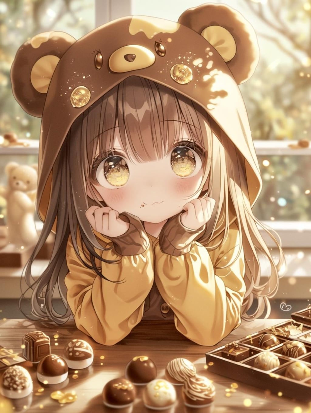 チョコレート✖︎くま娘②🐾