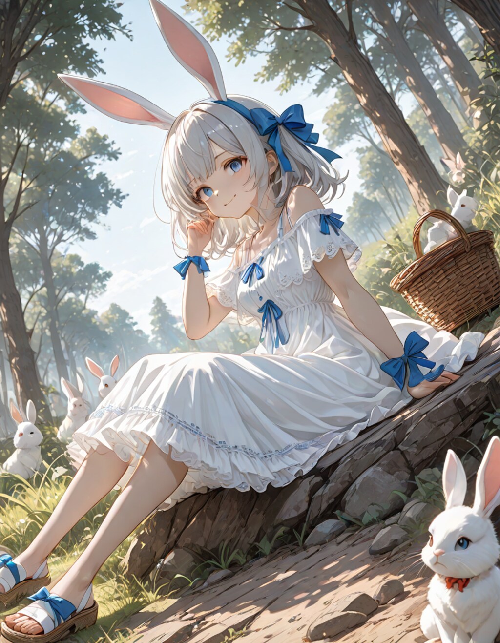 うさみみとうさぎ