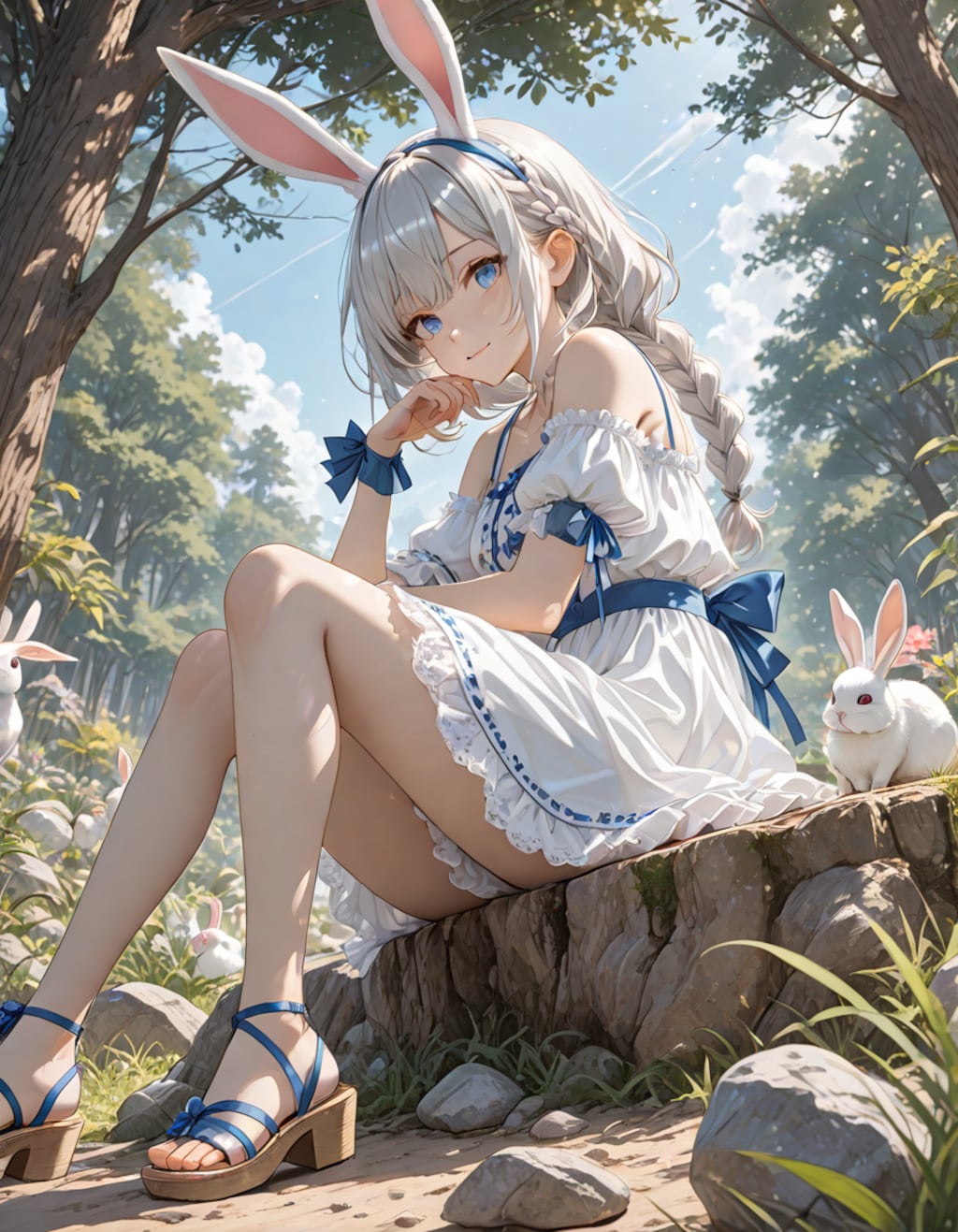 うさみみとうさぎ