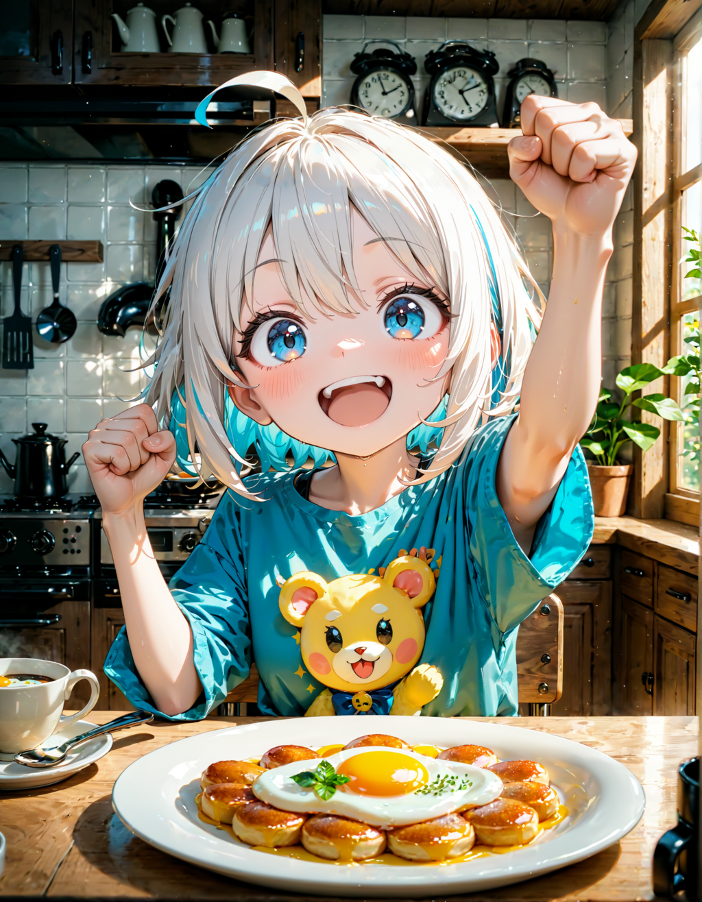 今日はガッツポーズの日。しっかりいい朝食の日　その２