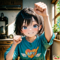今日はガッツポーズの日。しっかりいい朝食の日　その２ 6枚目