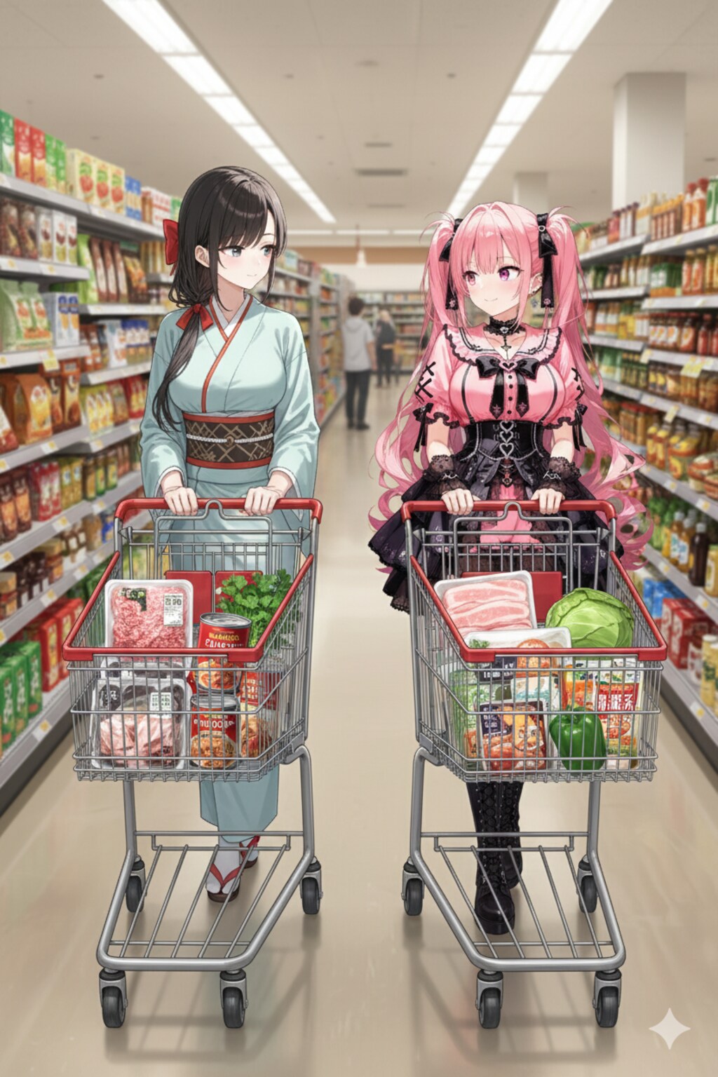 今夜の晩御飯は──