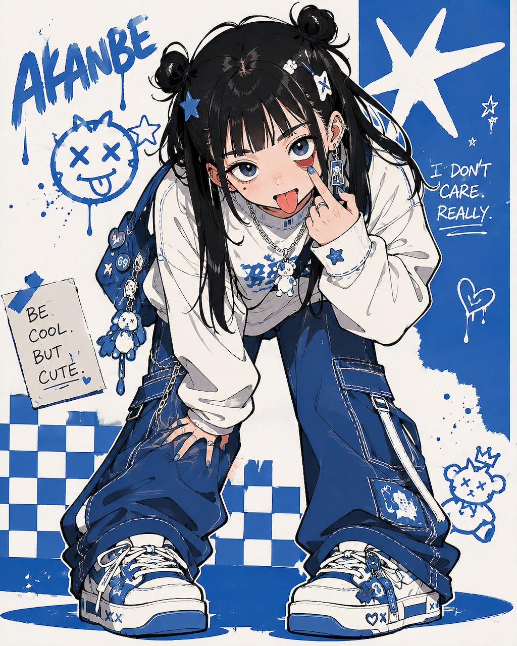 泣きぼくろ少女