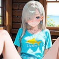 由璃亜 Oversized T-shirt R18 (2) 5枚目