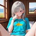 由璃亜 Oversized T-shirt R18 (2) 8枚目