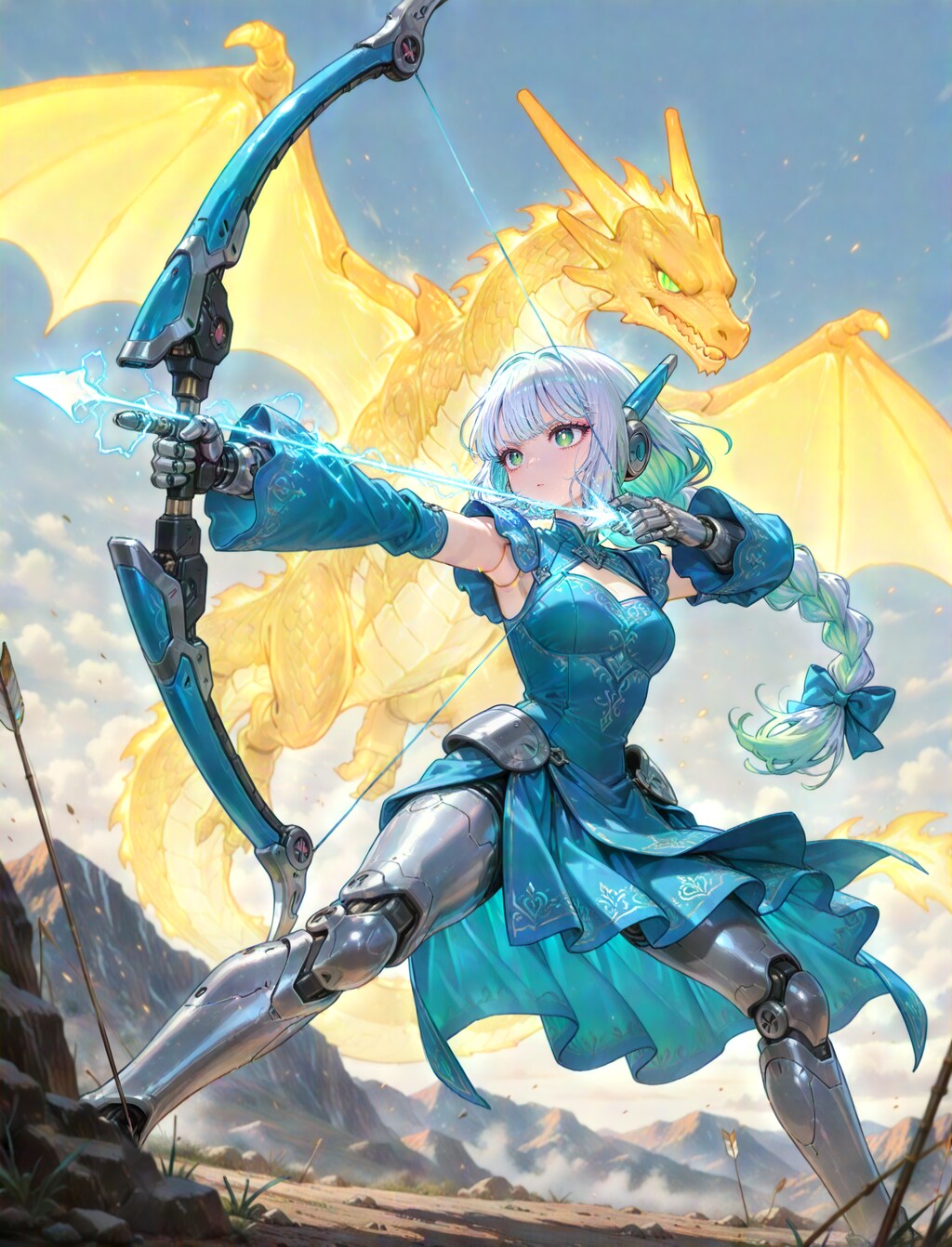 🏹メカ少女（弓）