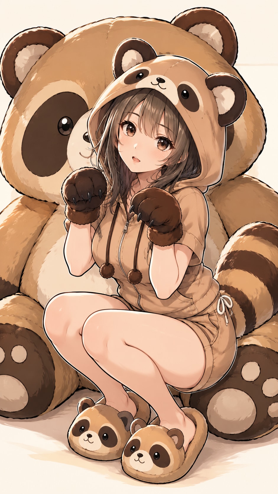 たぬきな部屋着🤎