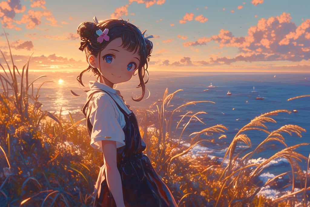 夕暮れのおだんごちゃん🍡✨49