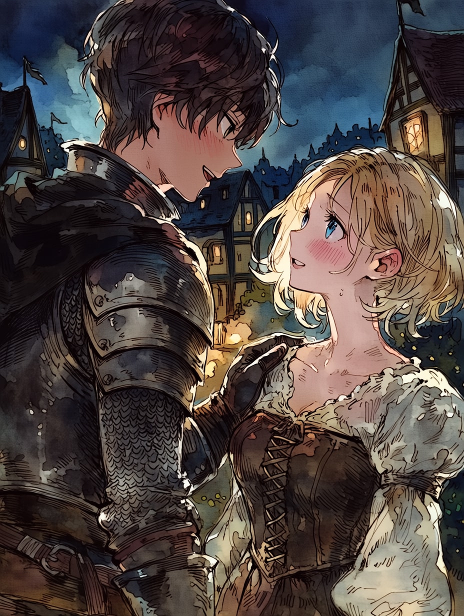 騎士と村娘67 | の人気AIイラスト・グラビア
