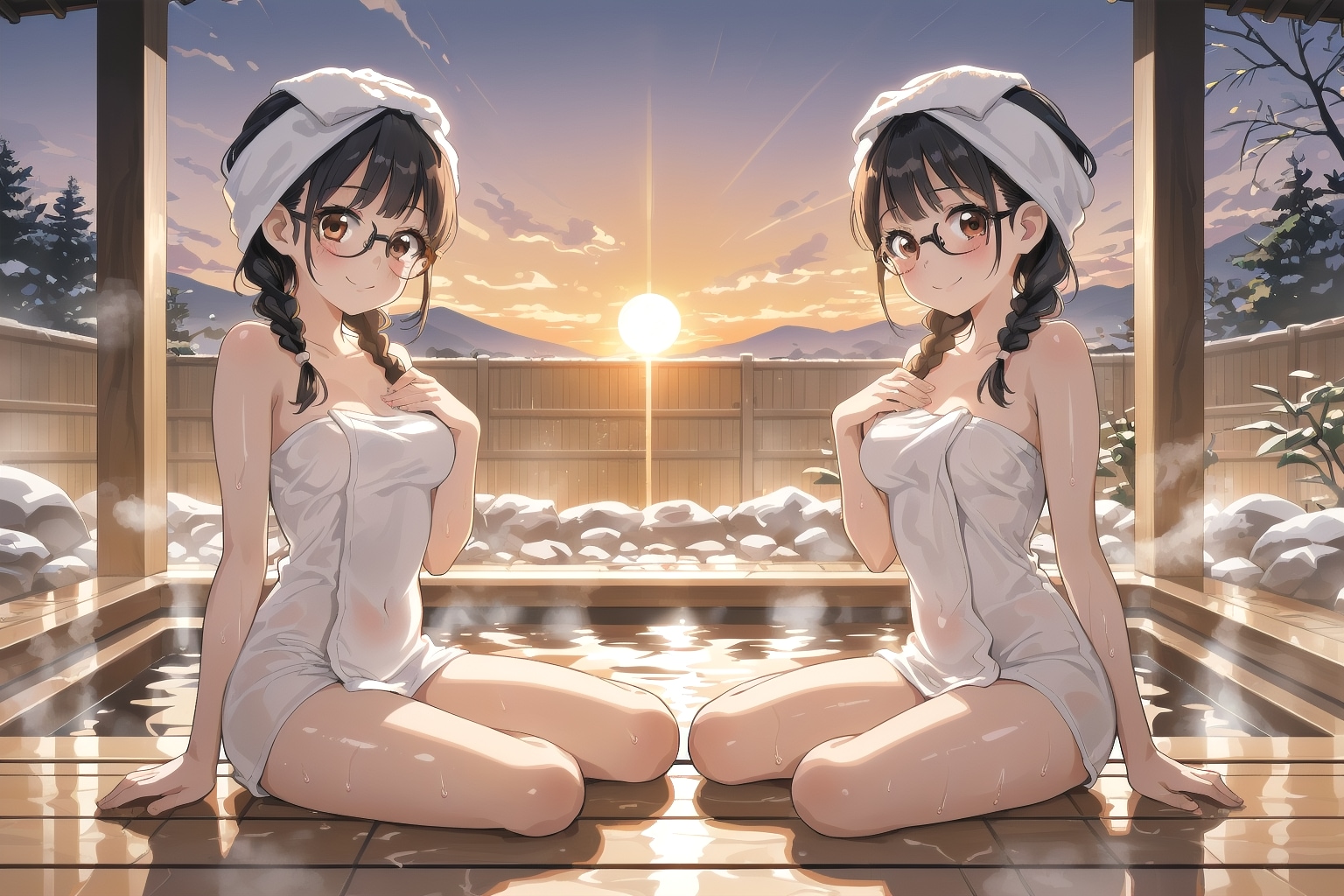 双子ちゃんちの温泉旅行