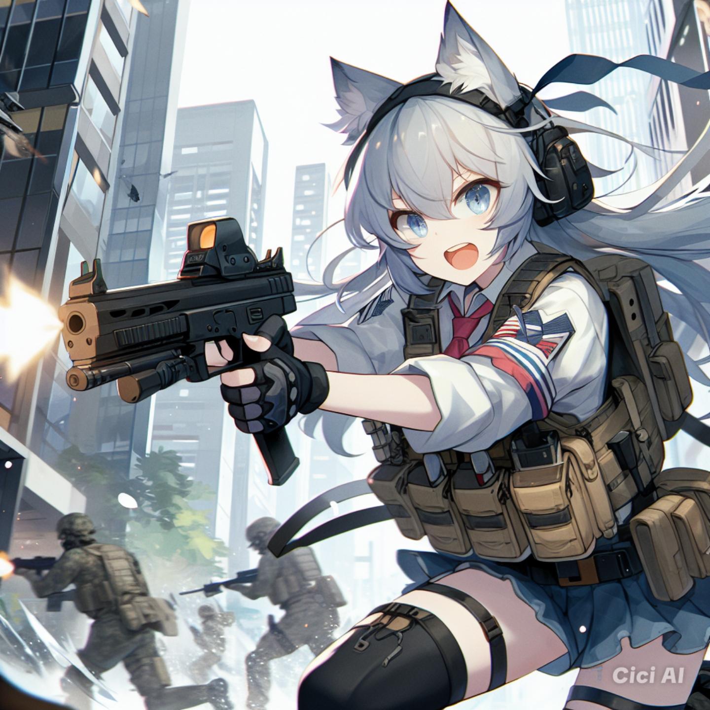 ル5戦 猫耳娘