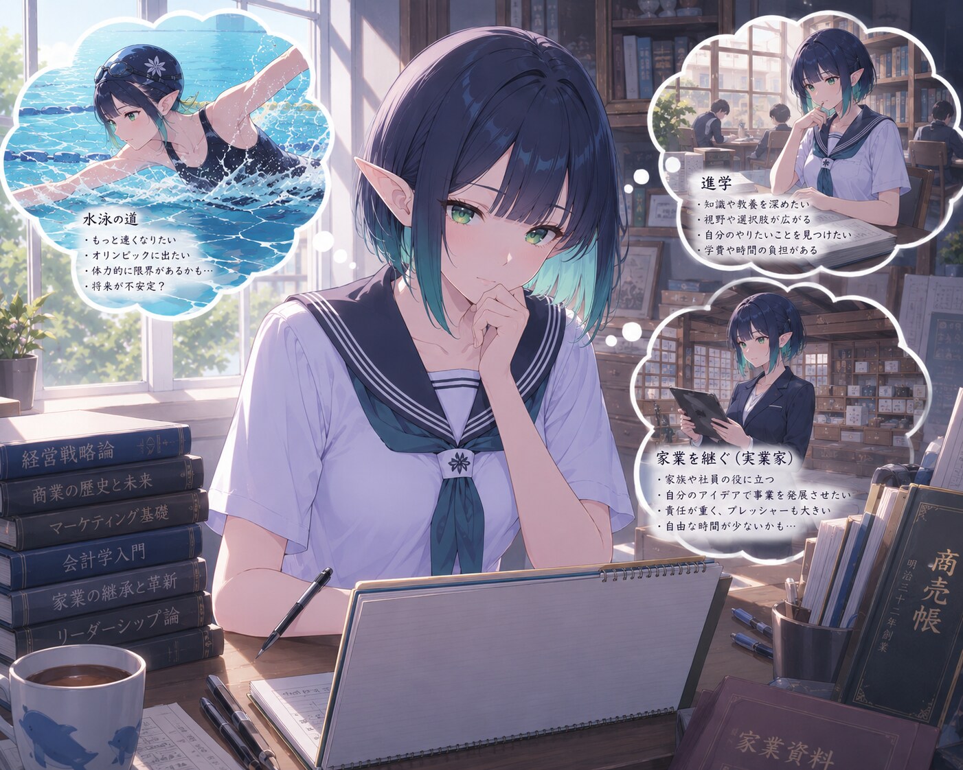 両親は好きに生きなさいと言うけれど