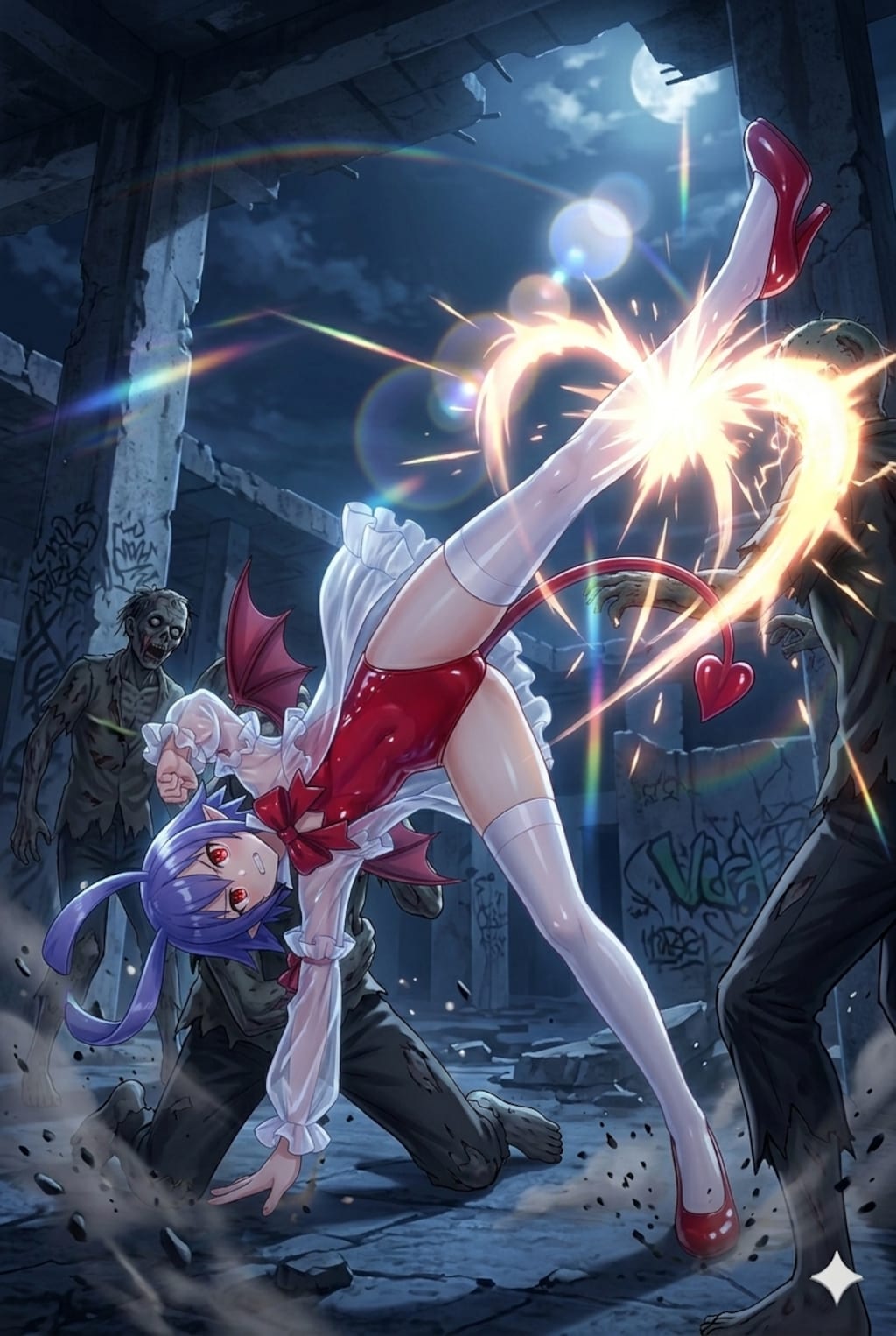 魔界戦記ディスガイア　ラハール　キック