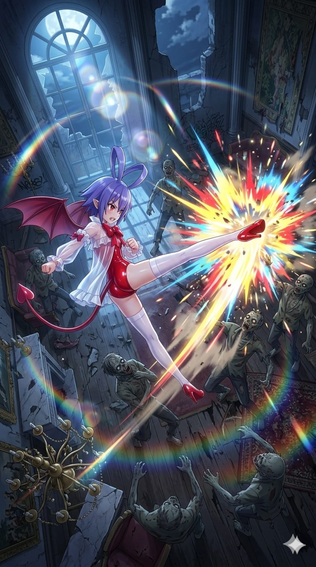 魔界戦記ディスガイア　ラハール　キック
