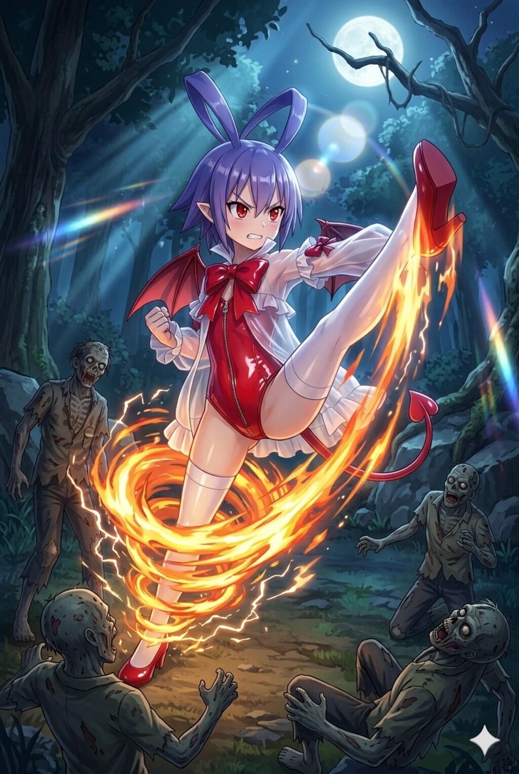 魔界戦記ディスガイア　ラハール　キック