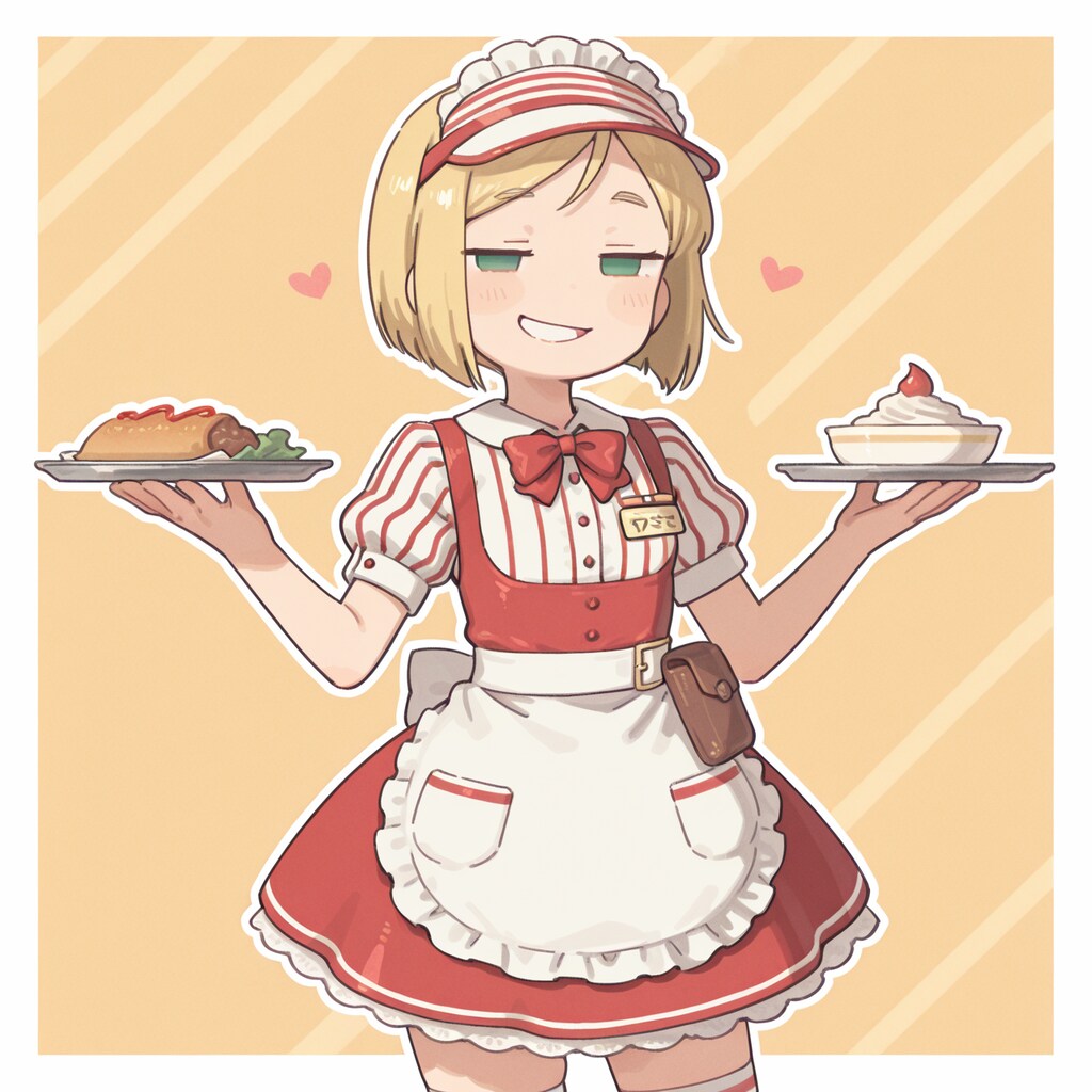 ダイナーのメイドちゃんズ