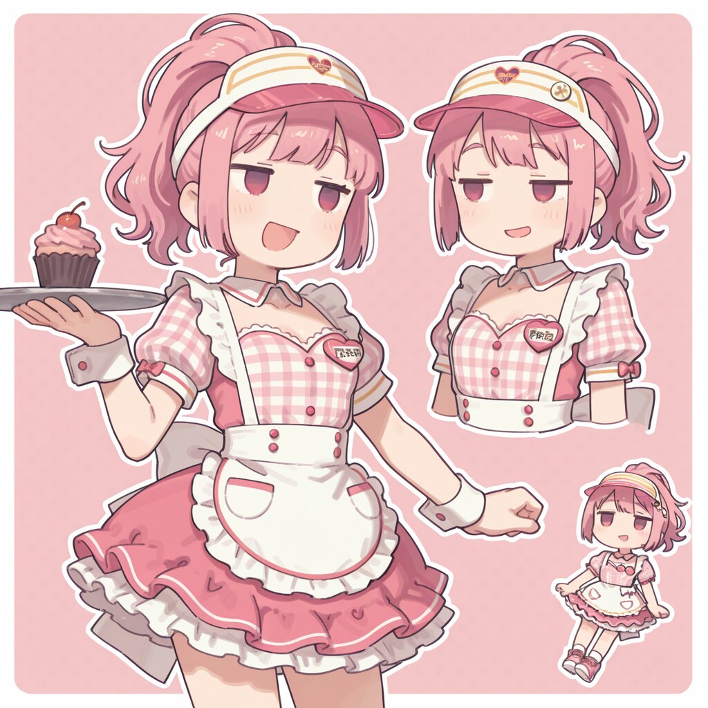 ダイナーのメイドちゃんズ