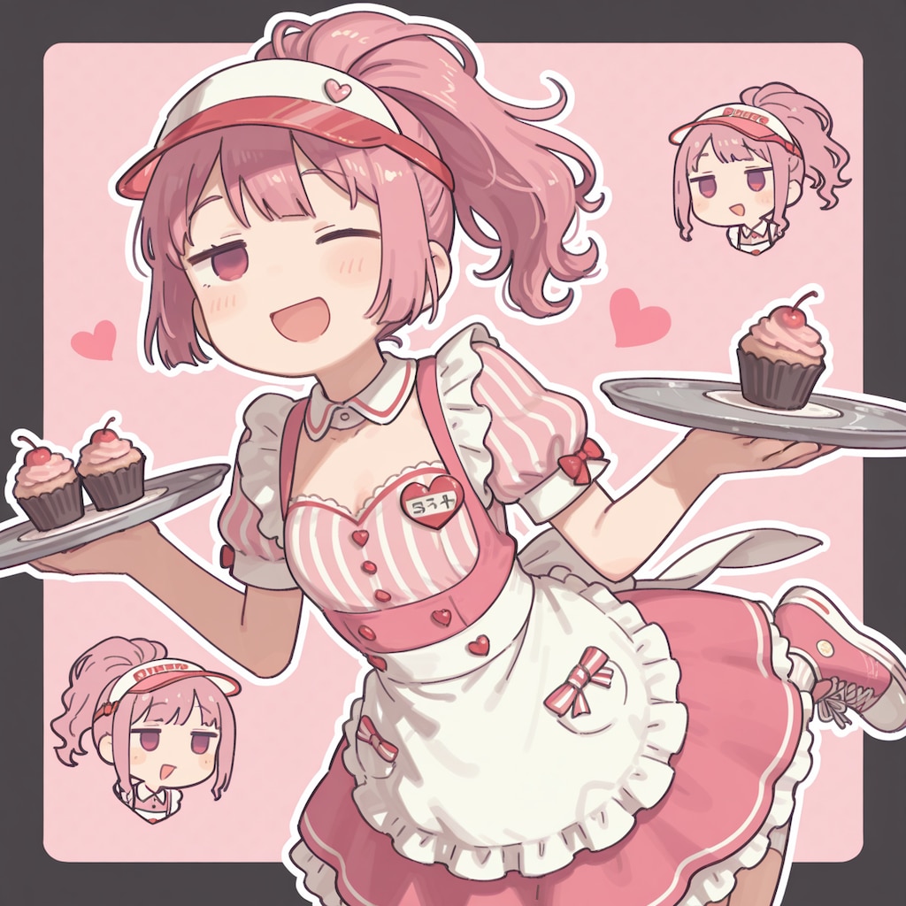 ダイナーのメイドちゃんズ