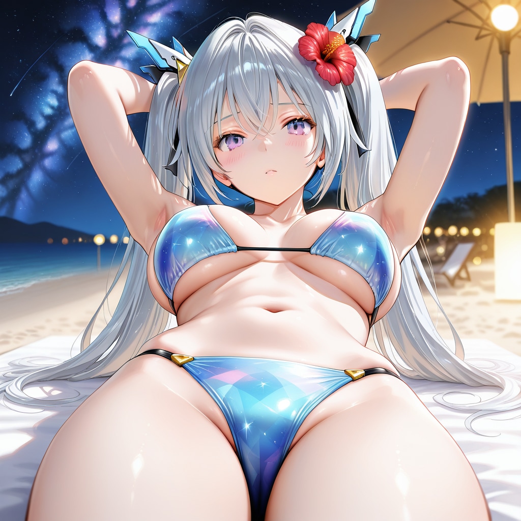 夜になっても
