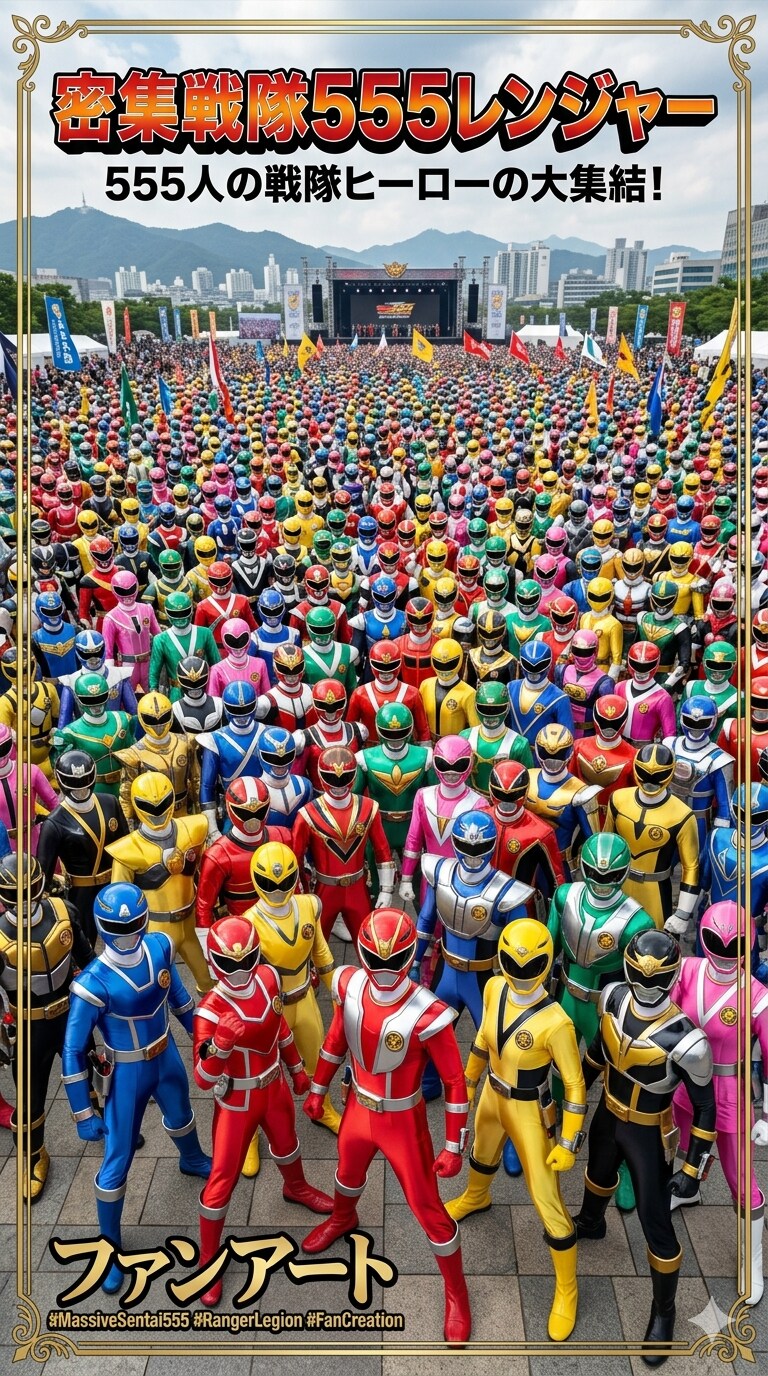 密集戦隊555レンジャー