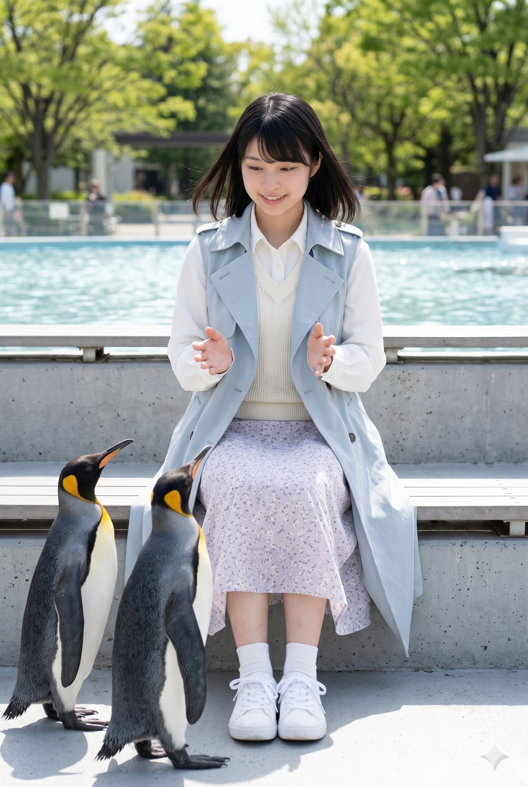 普通の美少女　ペンギン