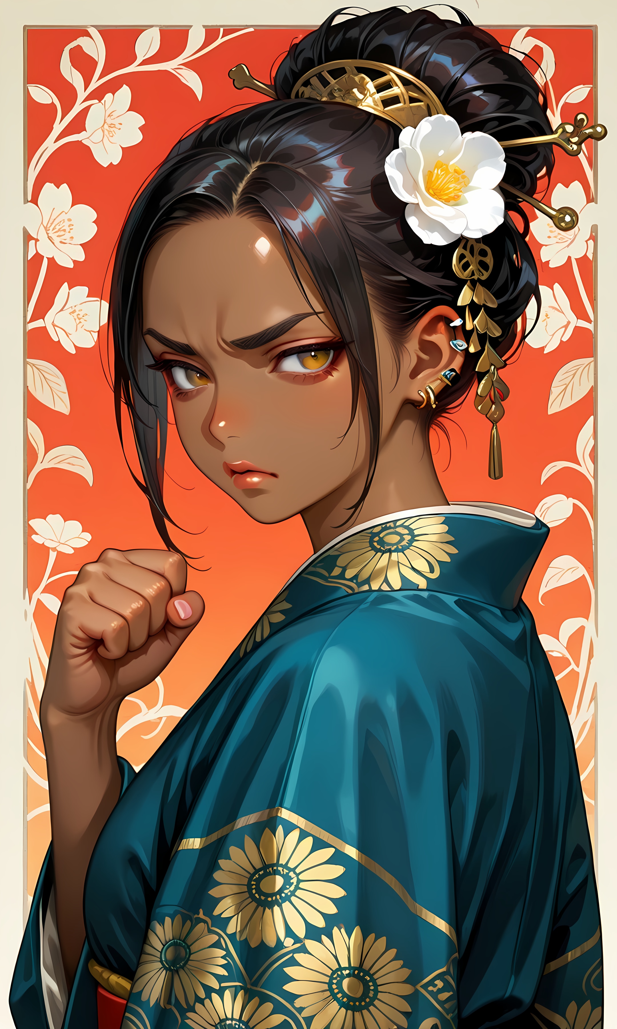 KIMONO | の人気AIイラスト・グラビア