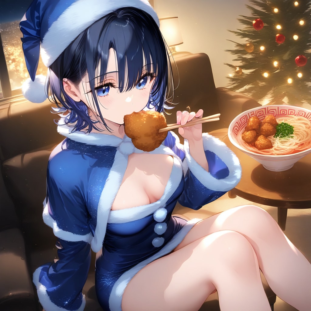 かおりちゃん　クリスマスもラーメン
