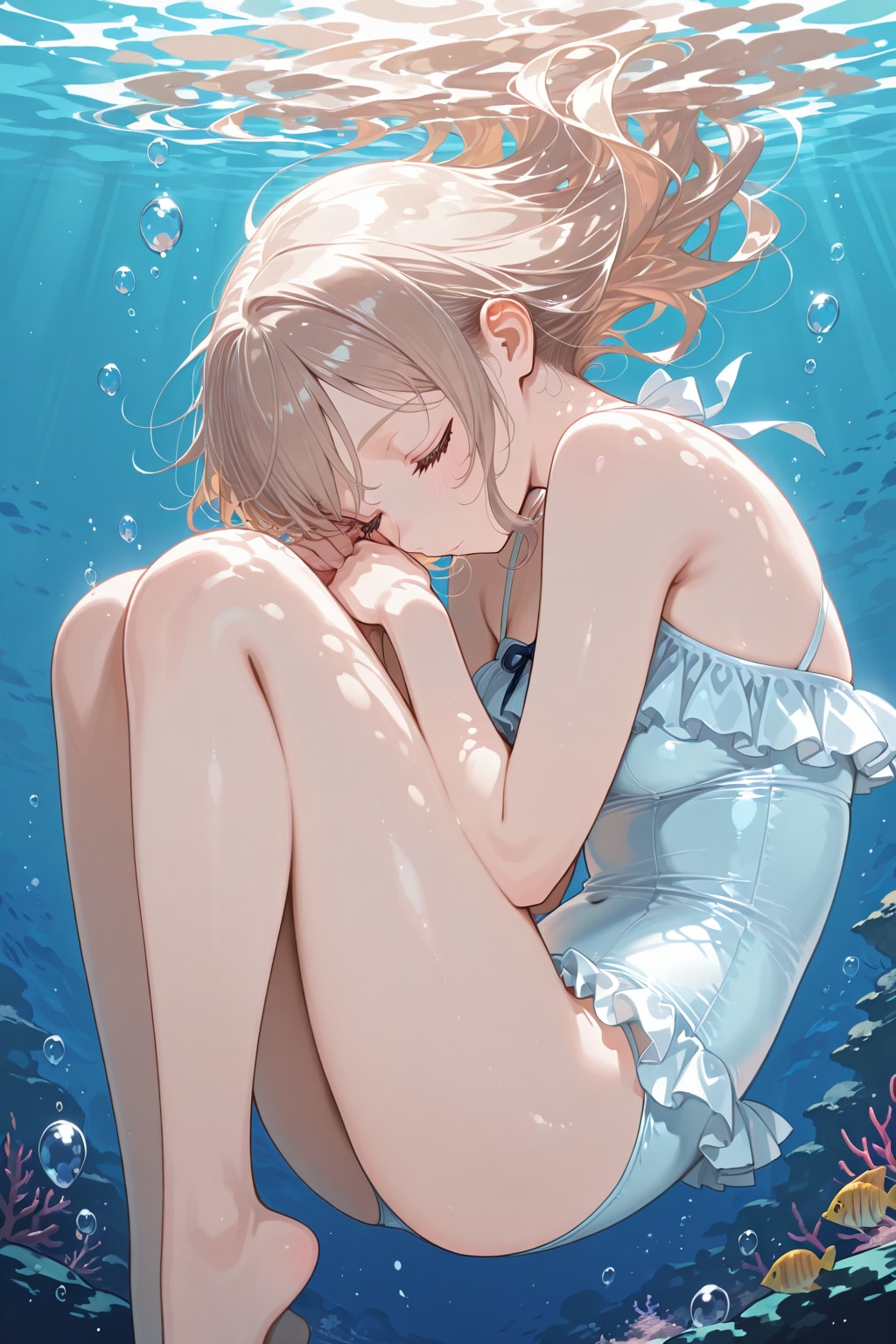 たゆたう少女🪼 | の人気AIイラスト・グラビア