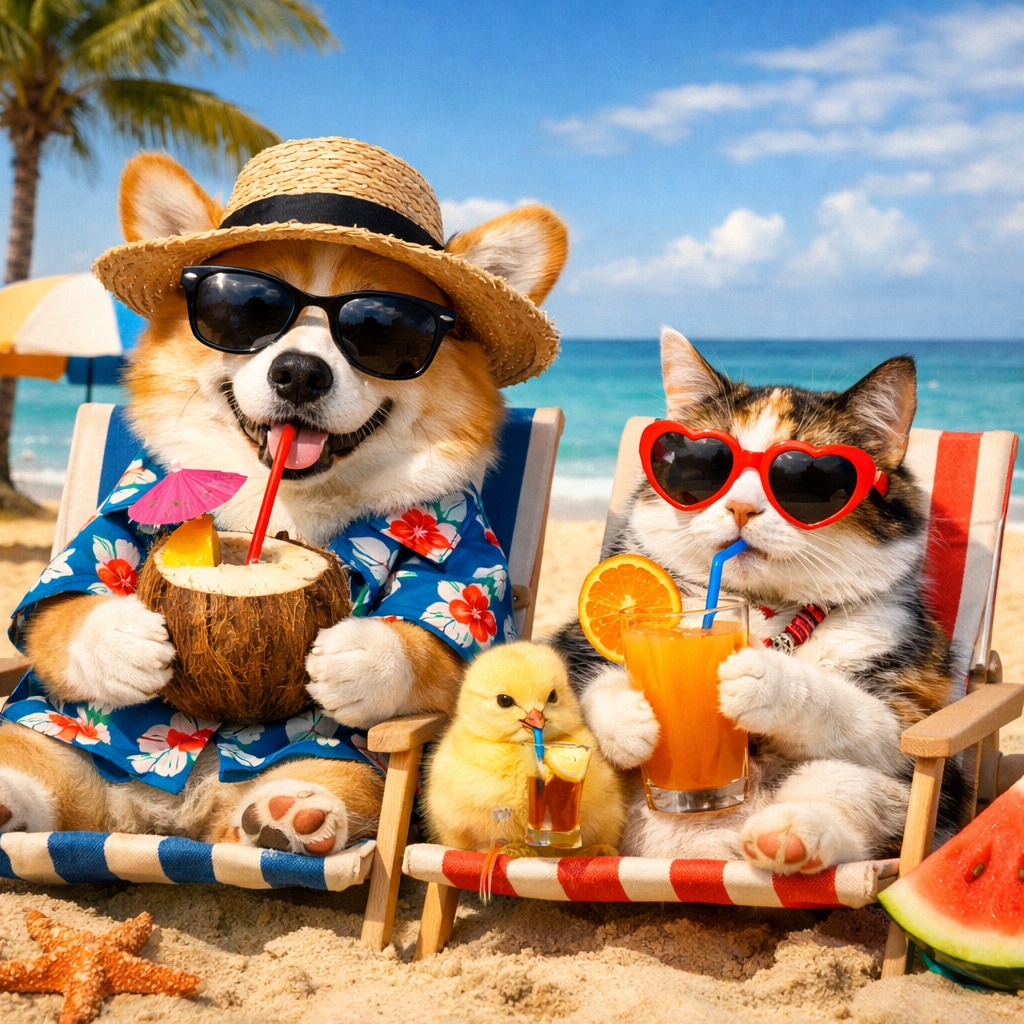 【動物】バカンス