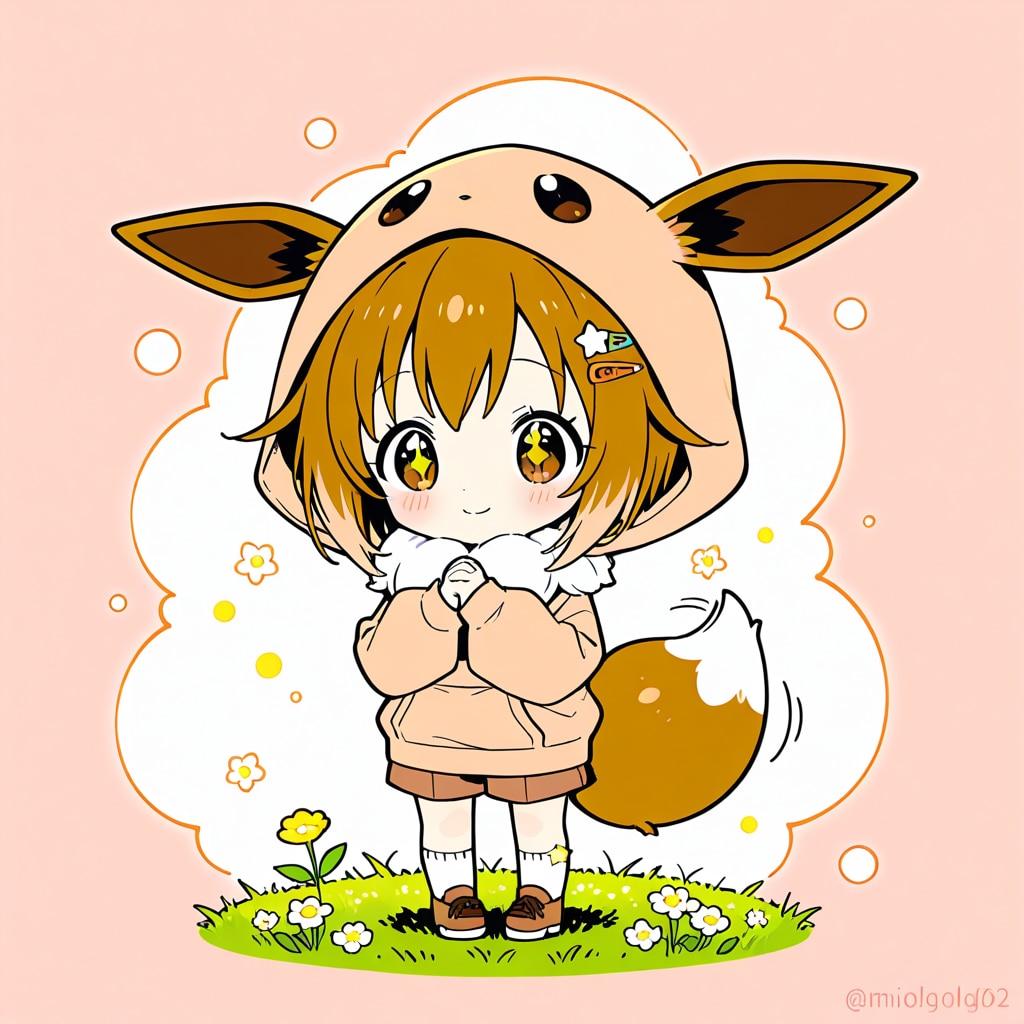 イーブイちゃん | の人気AIイラスト・グラビア