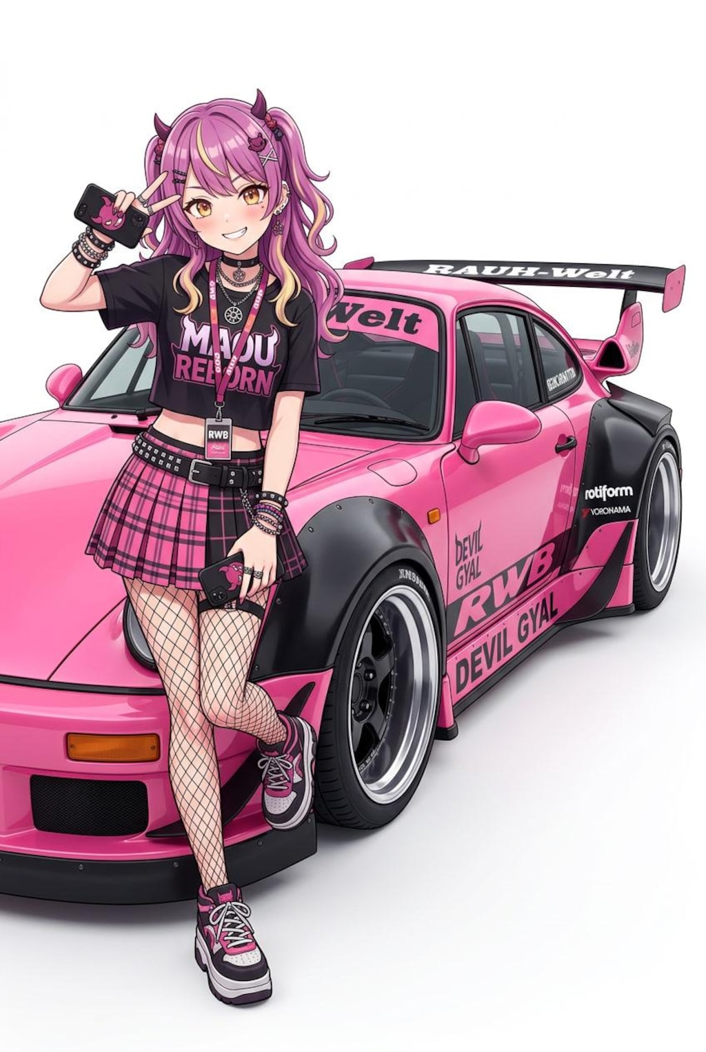 元魔王が転生したらギャルモデルだった件